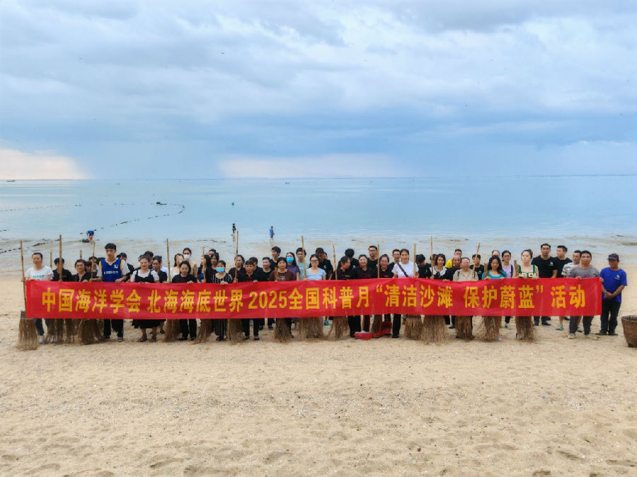 6.志愿者在广西北海参加清洁沙滩活动.jpg